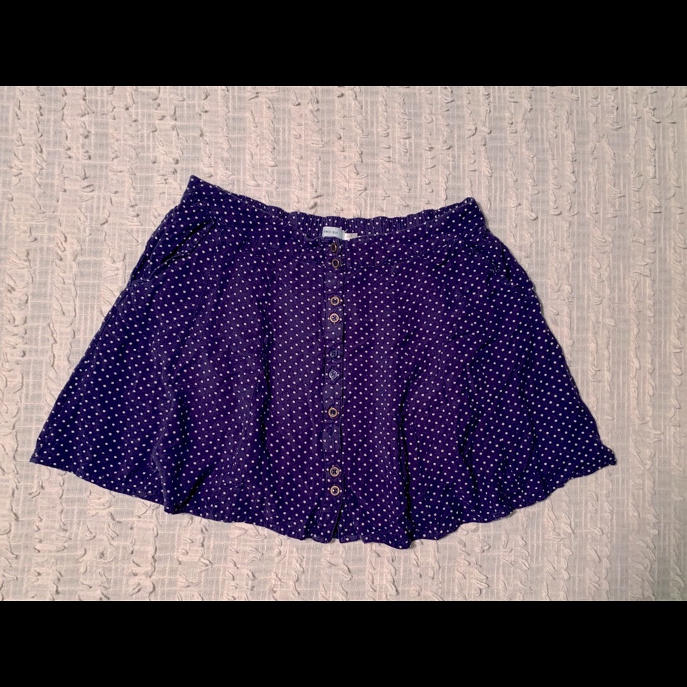 Kimchi Blue polka dot skirt